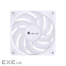 Кулер JONSBO SL-120CW White (120mm, 600-1500RPM, 32dB, 4pin+LED 3pin)