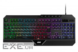 Keyboard 2E GAMING KG315 RGB USB Black Ukr (2E-KG315UBK)