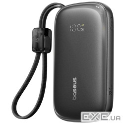 Портативная Батарея Baseus EnerFill Qpow 3 Ultra 22.5W 10000mAh black (E0027L00)