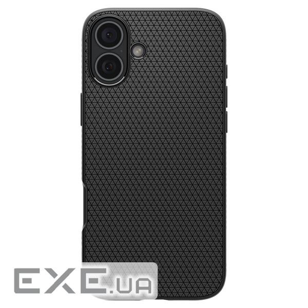 Чохол Spigen для iPhone 16 Plus, Liquid Air, Matte Black (ACS08066)