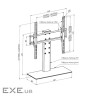 Підставка для телевізора Т11 White, 32“-55“, до 35 кг SECTOR Т11 White (Т11 White) (Т1 (Т11  White)