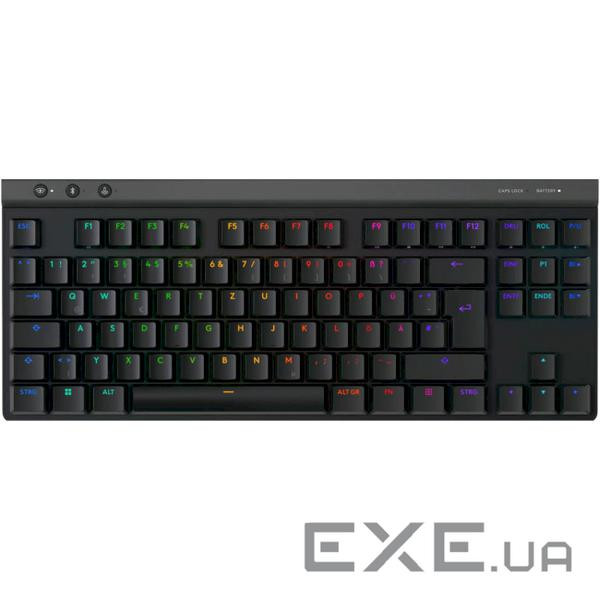 Клавіатура бездротова LOGITECH G515 Lightspeed TKL Wireless Gaming Keyboard Black (920-012538)