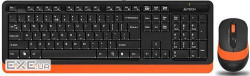 Kit keyboard + mouse A4TECH Fstyler FG1010 Orange (FG1010 (Orange))