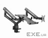 Кріплення настільне для 2-х моніторів GEMBIRD MA-DA3-02 17"-32" Black