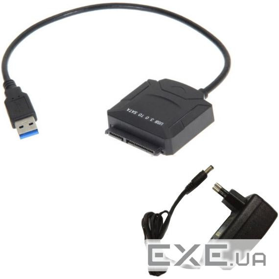 Адаптер USB 3.0 to SATA III (F) 2.5''/3.5'' 7+15pin для HDD/SSD 2.5"/3.5" SATA to USB 3.0 (S0746)