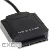 Адаптер USB 3.0 to SATA III (F) 2.5''/3.5'' 7+15pin для HDD/SSD 2.5"/3.5" SATA to USB 3.0 (S0746)