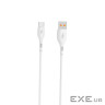 Кабель SkyDolphin S22T Soft Silicone USB - USB Type-C (M/M), 1 м , White (SDUSB-000602)