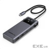 Концентратор Ugreen USB-C to HDMI + 2xUSB 3.2 + 2xUSB-C 3.2 + PD CM888 gray (35998)