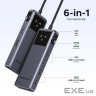 Концентратор Ugreen USB-C to HDMI + 2xUSB 3.2 + 2xUSB-C 3.2 + PD CM888 gray (35998)