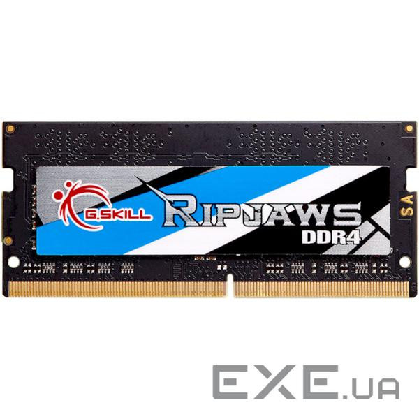 Модуль пам'яті G.SKILL Ripjaws SO-DIMM DDR4 3200MHz 8GB (F4-3200C22S-8GRS_BULK)