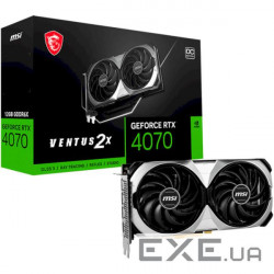 Відеокарта MSI GeForce RTX 4070 VENTUS 2X 12G
