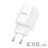 Зарядний пристрій HOCO C149A Charm 1xUSB-C PD30W + 1xUSB QC3.0 White (6942007630337)
