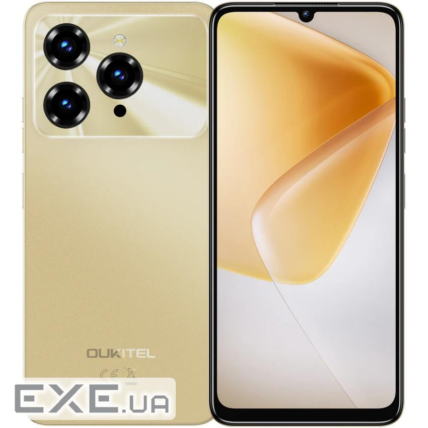 Смартфон Oukitel C6 5G 6.8" HD+ /12GB/512GB/ Dimensity 6300 /5150mAh/ 50+5Мп / Gol (C6_5G_12_512_GD)