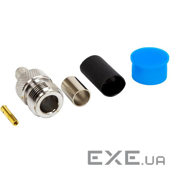 N-female обтискний роз"єм для кабелю RG6 (TV991297) RG6 (TV991297)