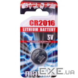 Батарейка MAXELL Lithium CR2016 (M-11239100) (4902580103019)