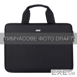 Сумка для ноутбука 2E, Slim Keeper 15.6/16, чорний (2E-CBT2385BK)