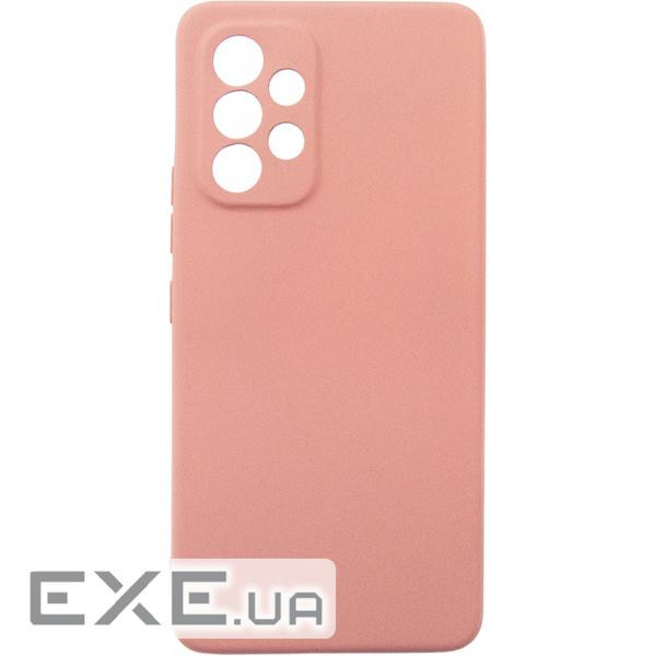 Чохол до мобільного телефона Dengos Soft для Samsung Galaxy A53 (pink) (DG-TPU-SOFT-02)
