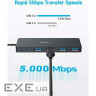 Кабель ANKER PowerExpand Direct 4-in-1 USB-C PD Media Hub (A8309G11)