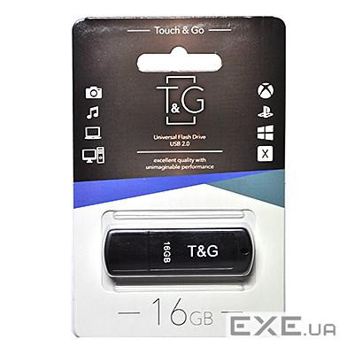 Флеш-накопичувач USB 16GB T&G 011 Classic Series Black (TG011-16GBBK)