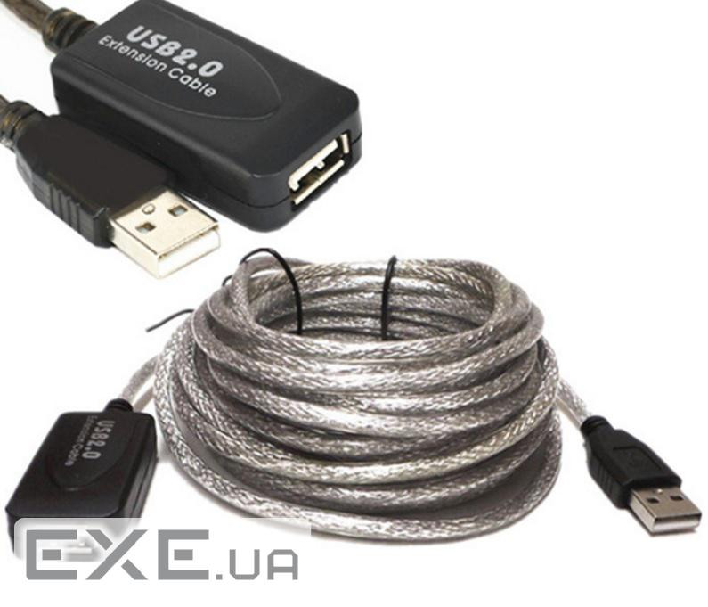 Кабель USB AM-AF (продовжувач), 5.0 м, активний OEM (B00430)