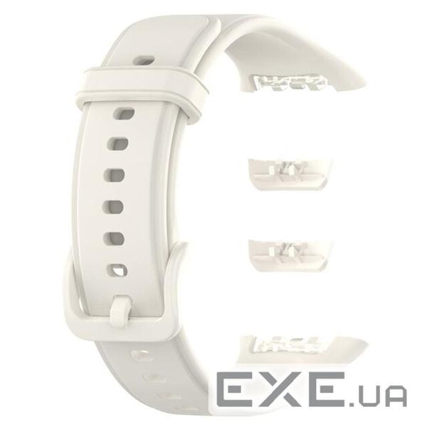 Силіконовий ремінець BeCover для Oppo Band 2 White (709482)