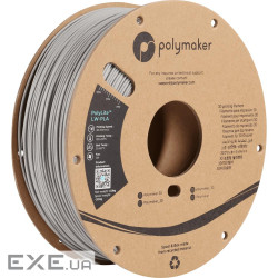 Пластик для 3D-принтера Polymaker PLA POLYLITE LW 1,75mm 0,8kg GREY (PA08003)