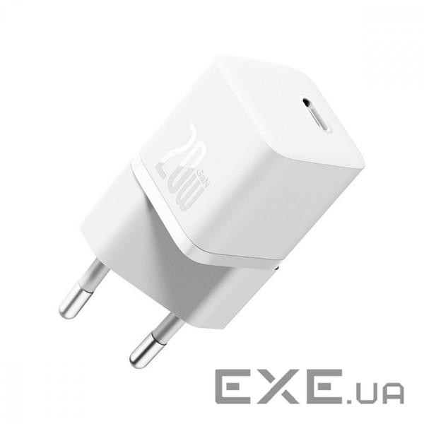 СЗУ Baseus GaN5S Fast Charger 20W (1 Type-C) white (P10162503213-00)