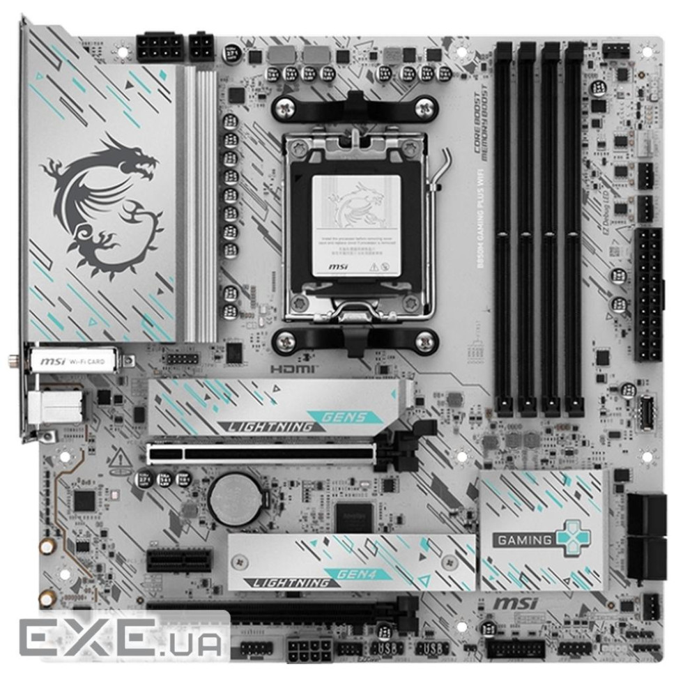 Материнська плата MSI B850M Gaming Plus WiFi