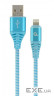 Дата кабель USB 2.0 AM to Lightning 1.0m Cablexpert (CC-USB2B-AMLM-1M-VW)