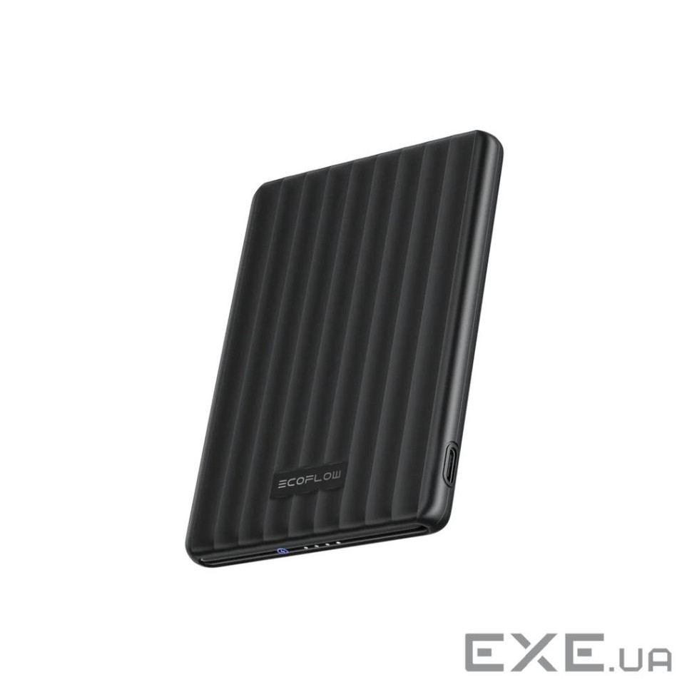 Павербанк EcoFlow RAPID Mag Power Bank 5000mAh черный (EF-RAPIDQI1-5K-B-EU)