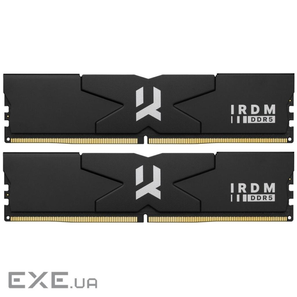 Модуль пам'яті DDR5 2х 16GB/6000 Goodram IRDM Black (IR-6000D564L30S/32GDC)