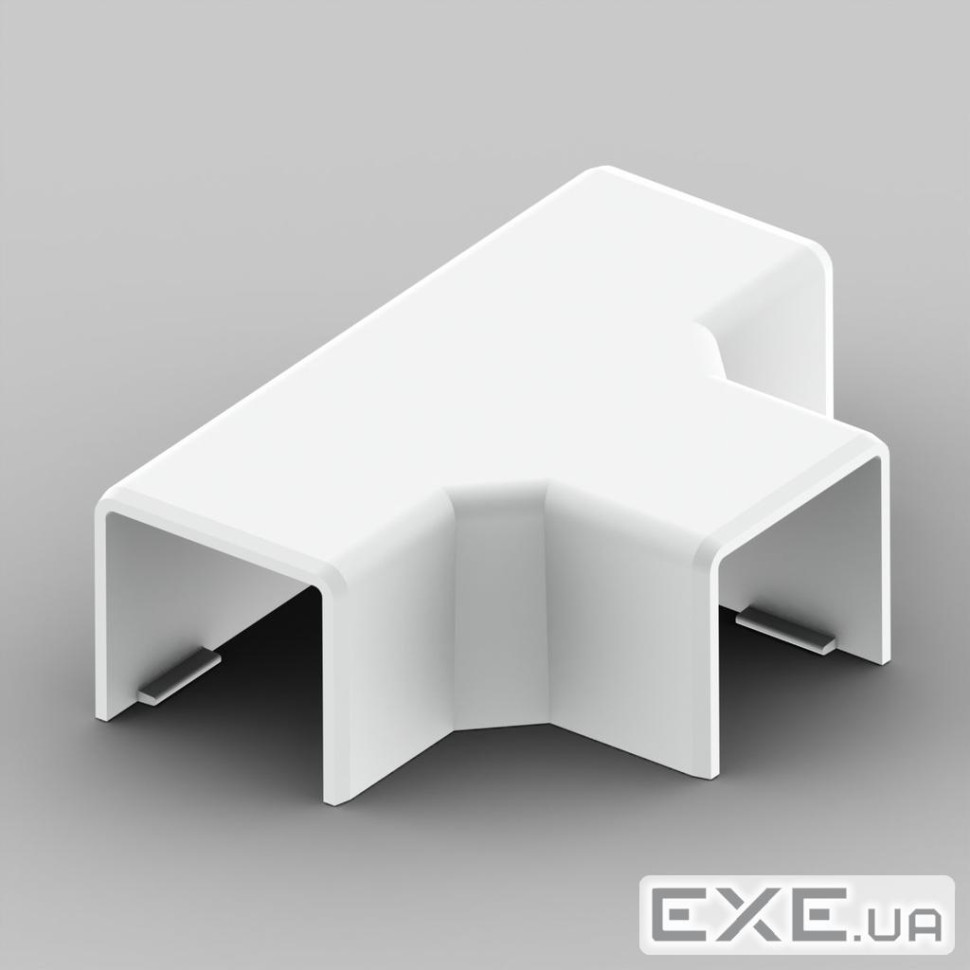 Трійник для LHD 20x20 білого кольору, Серія LHD, ПВХ (8624_HB)