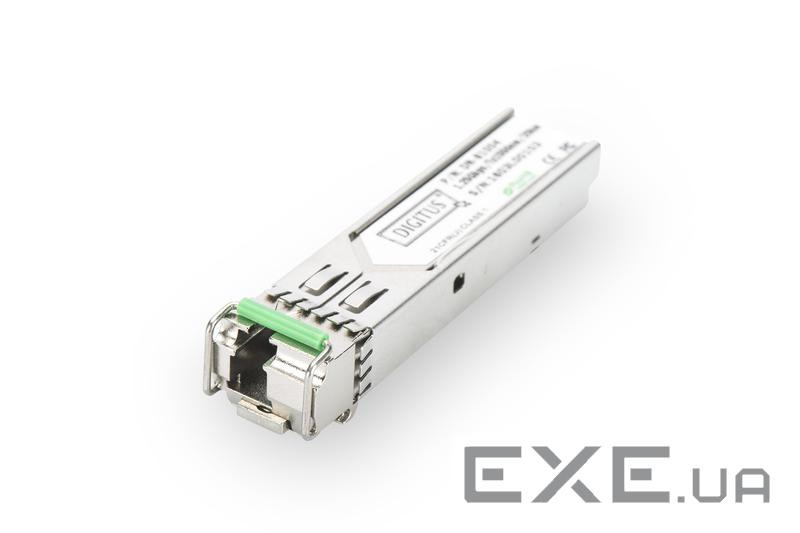 Модуль DIGITUS SFP 1.25 Gbps, SM 20km, LC Simplex, 1000Base-LX, Tx1550nm/ Rx1310nm, HP (DN-81004-01)