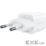 Зарядний пристрій Acefast USB-C 30W Gan A77 mini + USB-C cable Fast Charger White (6974316282853)
