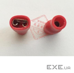 Роз&apos,єм вібростійкий плоский повністю ізольований FDFD1.25-187, провід 0.5-1.5, максимальний стр