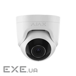 IP-Камера дротова Ajax TurretCam, 8мп, 2.8мм, Poe, True WDR, IP 65, ІЧ 35м, аудіо, кут о (000039323) (000039323)
