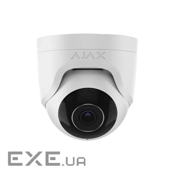 IP-Камера дротова Ajax TurretCam, 8мп, 2.8мм, Poe, True WDR, IP 65, ІЧ 35м, аудіо, кут о (000039323) (000039323)