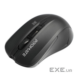 Мышь беспроводная Promate Contour Black (contour.black)