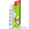 Мережевий фільтр живлення EUROELECTRIC Х5 10А 3м White (EE-105-3M)