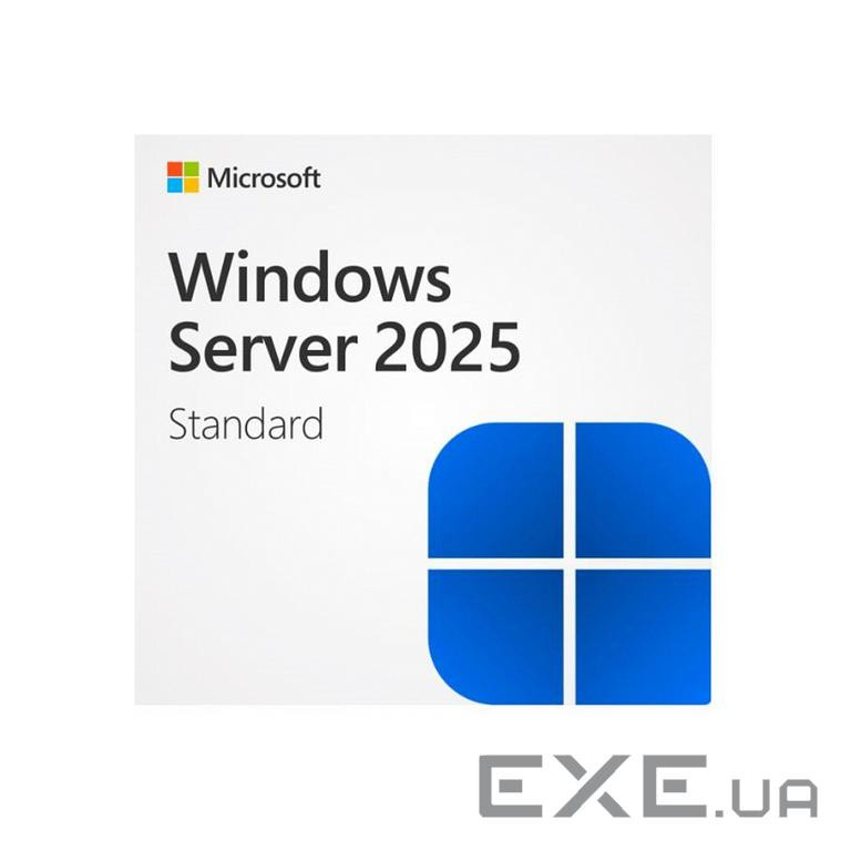 ПО для сервера Microsoft Windows Server 2025 Standard - 16 Core License Pack Per (DG7GMGF0PWHC_0003