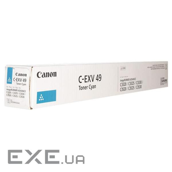 Тонер Canon C-EXV49 Cyan (8525B002)