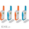 Портативная рация Motorola TALKABOUT T42 Quad Pack (B4P00811MDKMAQ)