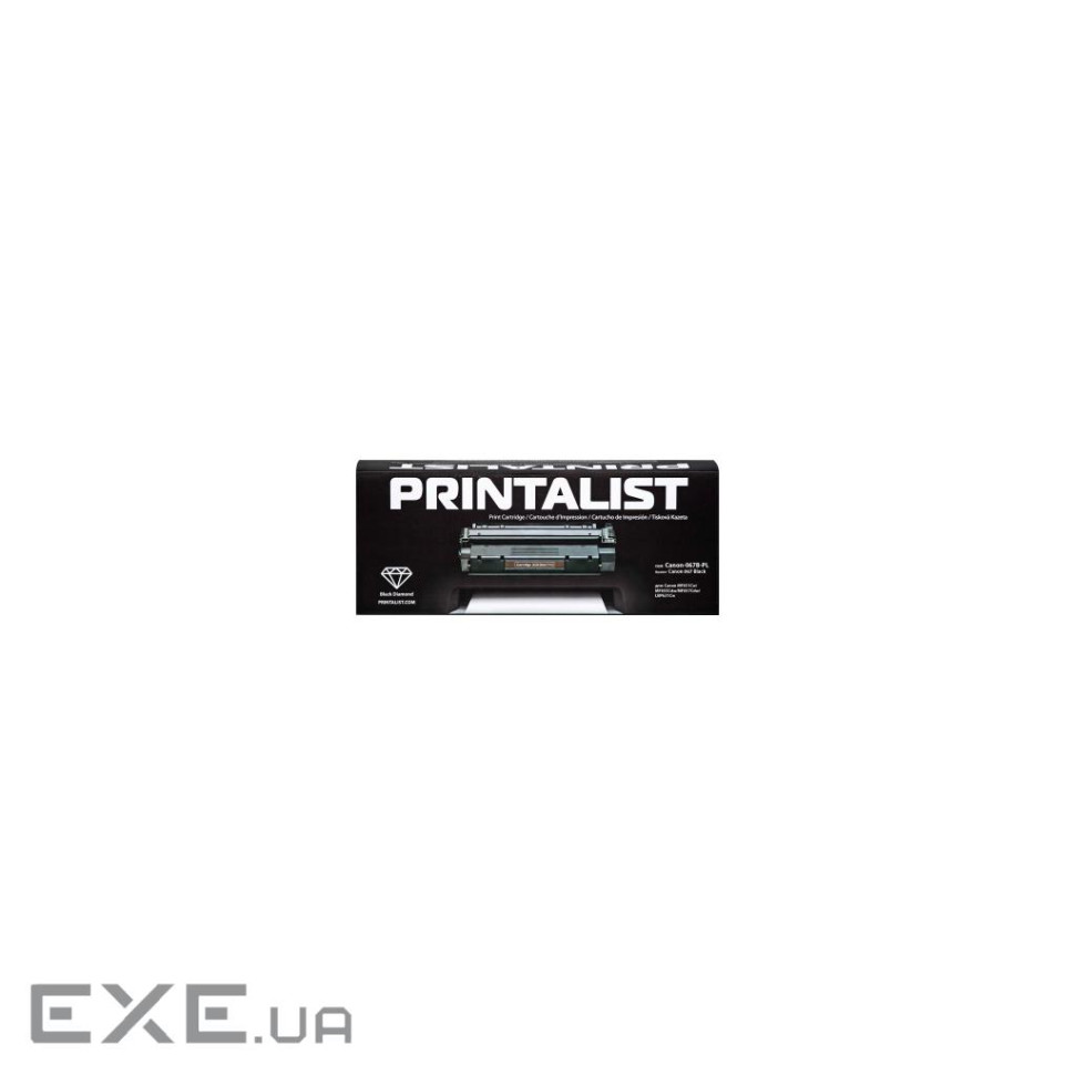 Картридж Printalist Canon 067 Black MF651Cw/MF655Cdw/MF657Cdw/LBP631Cw (Canon-067B-PL)