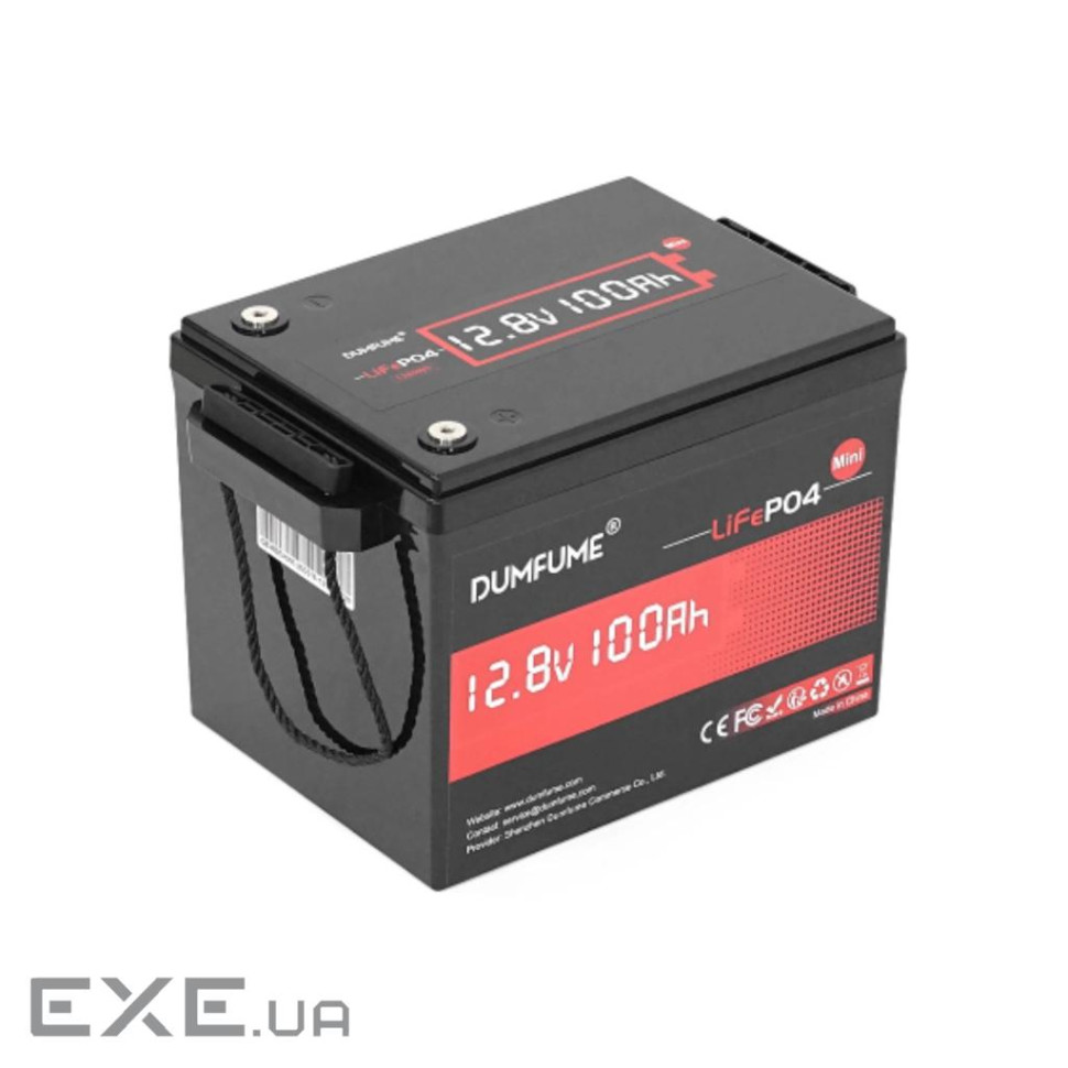 Батарея LiFePo4 Dumfume 12,8V 100Ah 1280Wh (Dum-12,8V/100Ah-MINI MAX)