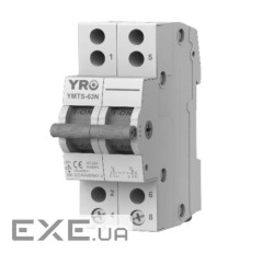 Модульний перекидний автомат трипозиційний (перекидний автомат) YRO YMTS-63, 2P 63 (YMTS-63N 2P 63A)
