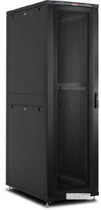 Шафа Basic 32U 600x1000мм, дв.і скло, зад. стін. метал, 600кг, сіра (LN-DB32U6010-LG-111-F)
