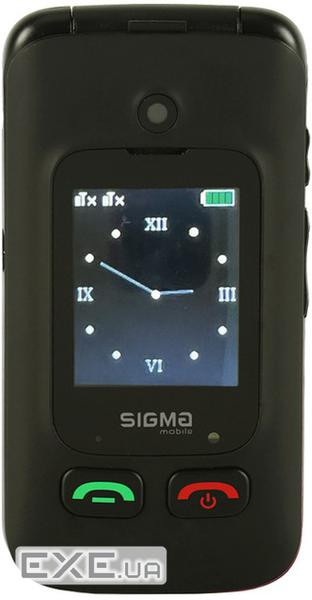 Мобільний телефон Sigma Comfort 50 Shell Duo Type-C Black (4827798212523)