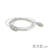 Кабель для принтера USB 2.0 AM/BM 1.8m transparent Voltronic (YT-AM/BM-1.8T)