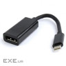 Перехідник Type-C to Display Port Cablexpert (A-CM-DPF-01)