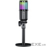 Ігровий стрім мікрофон Defender Glow GMC 400 USB, RGB, 1.3 м (64640)